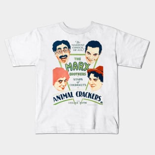 Animal Crackers Movie Poster Kids T-Shirt